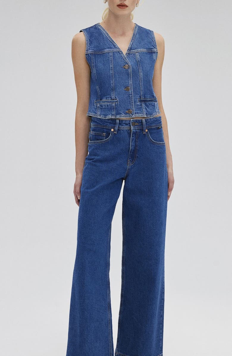 Mavi Jeans Merlin Denim Vest, Alternate, color,
