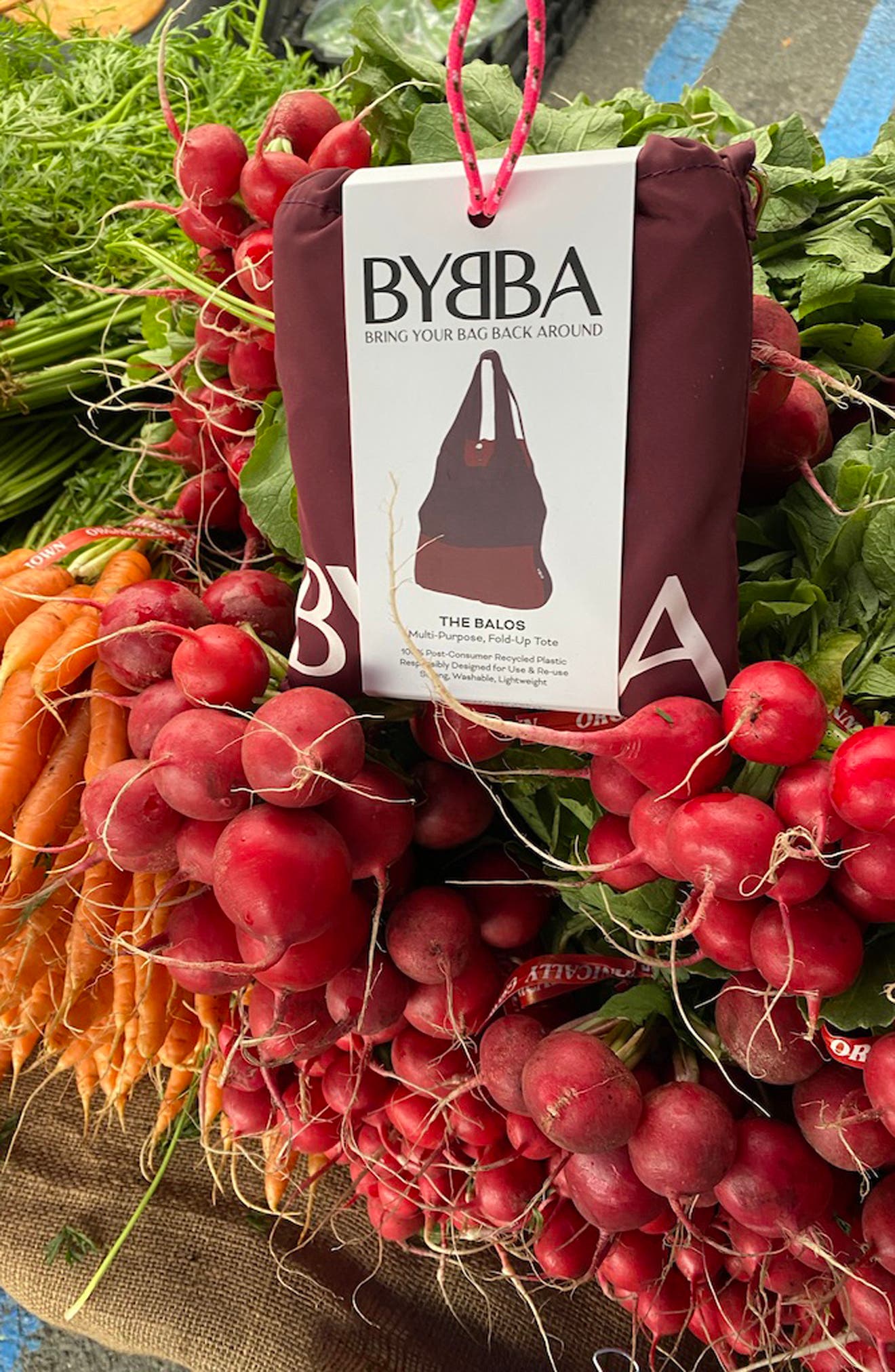 BYBBA Balos Foldaway Tote, Alternate, color, 