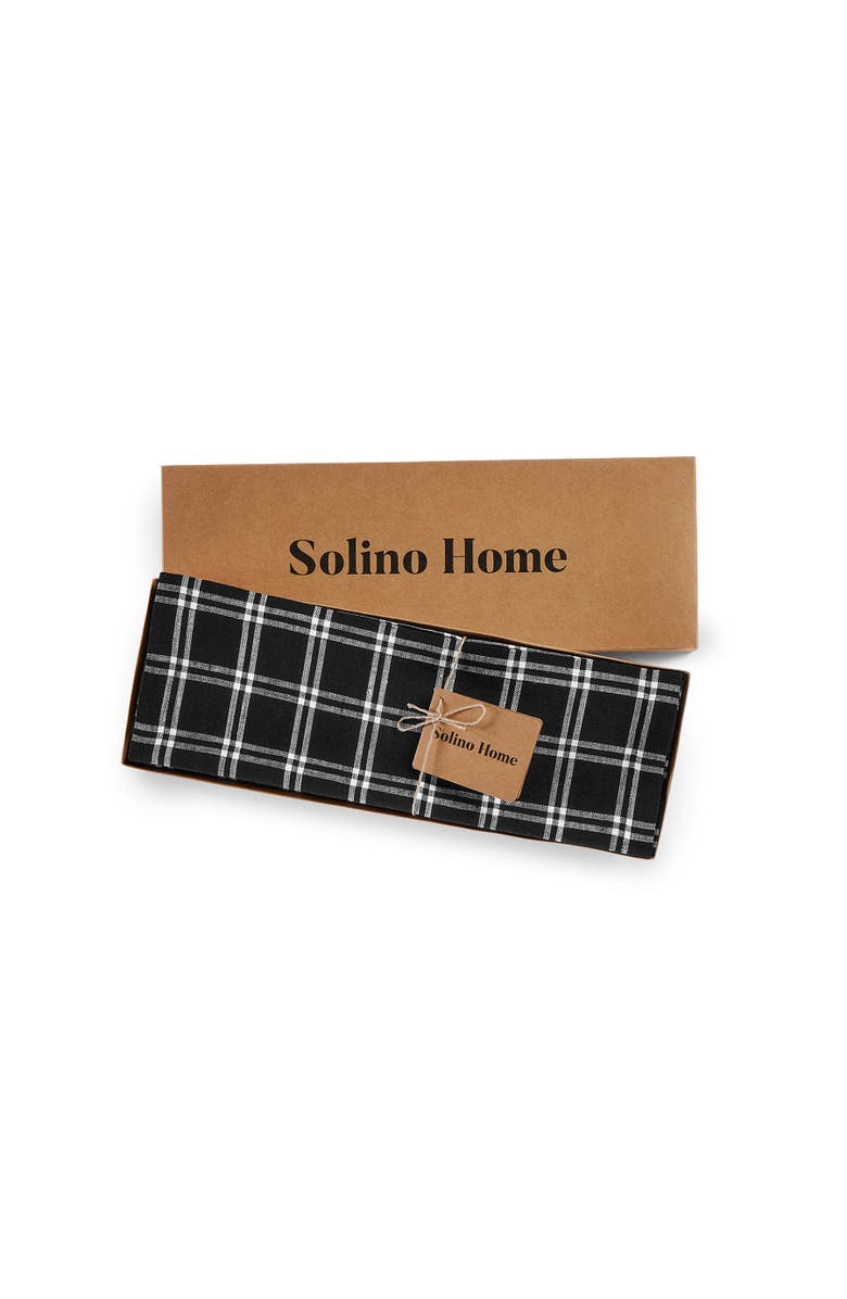 Solino Home Linen Placemats - Marseille Plaid, 14" x 19", Alternate, color, 