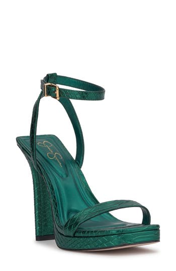 Jessica Simpson Adonia High Heel In Gem Green