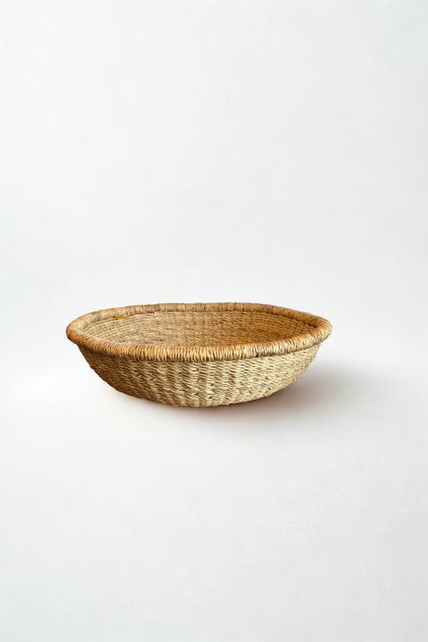 Handwoven Large Large Tray Basket
