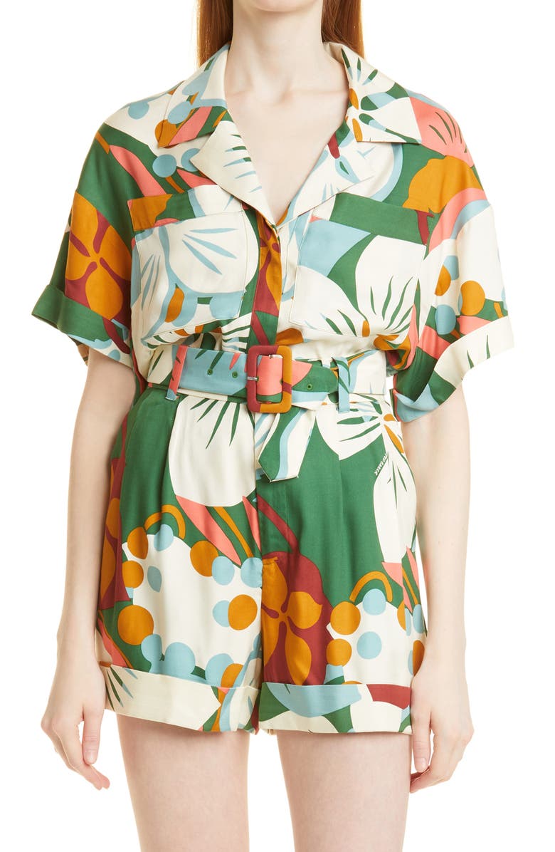 Ted Baker London Talah Boxy Button-Up Shirt, Main, color,
