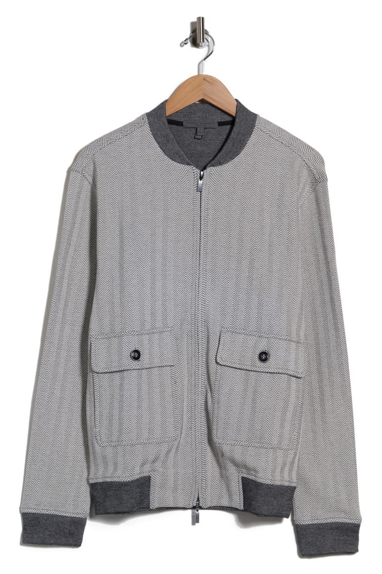 Nanton Bomber Jacket, Alternate, color, OFF WHITE