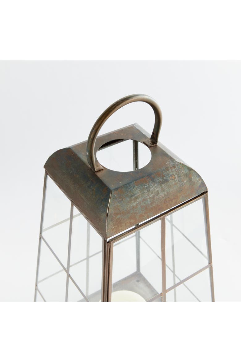 Dexter Lantern Candle Holder Large, Alternate, color, Gold