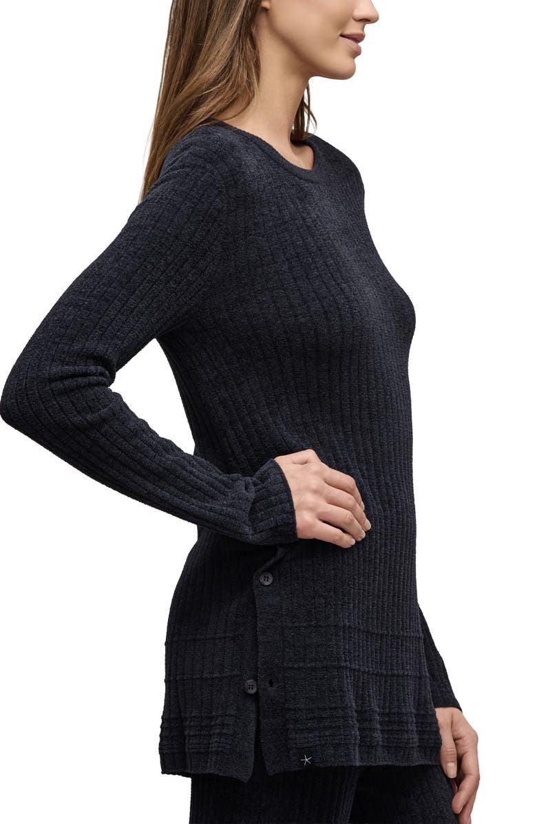 Barefoot Dreams<sup>®</sup> CozyChic<sup>®</sup> Ultra Lite<sup>®</sup> Textured Ribbed Button Sweater, Alternate, color, 