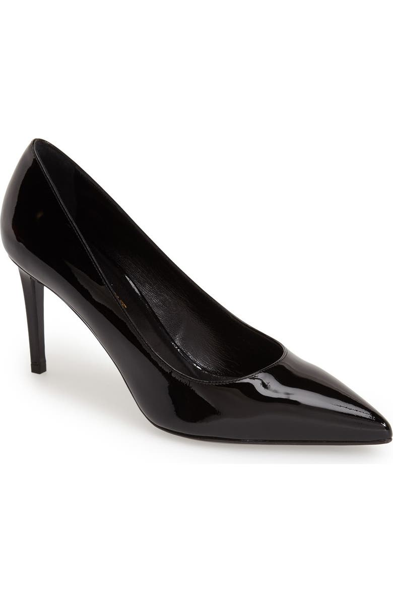 Saint Laurent 'Paris' Pointy Toe Pump, Main, color,