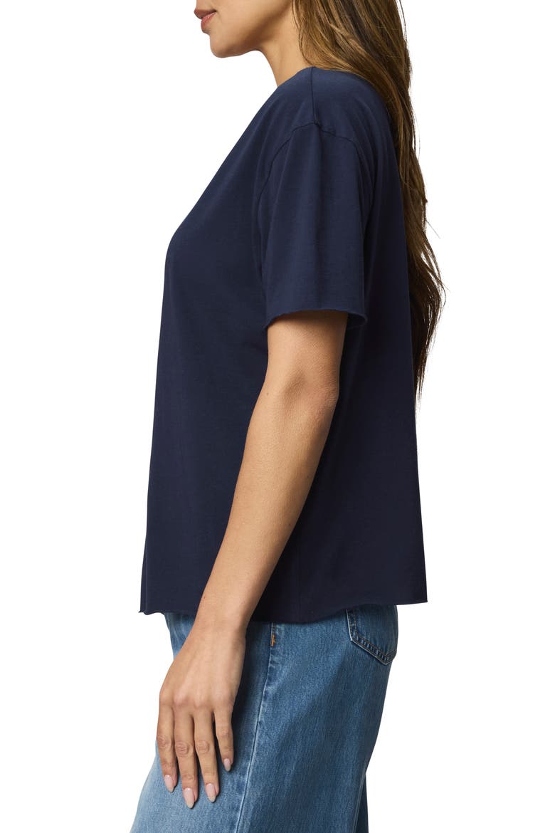 Kacey V-Neck T-Shirt, Alternate, color, NAVY
