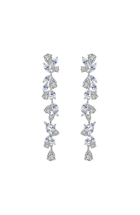 Promise Crystal Drop Earrings