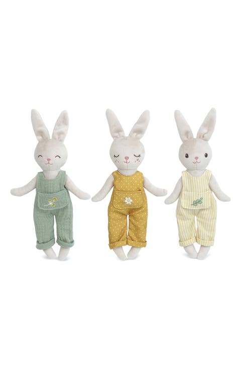 Baby Bunny Trio Plush Toy