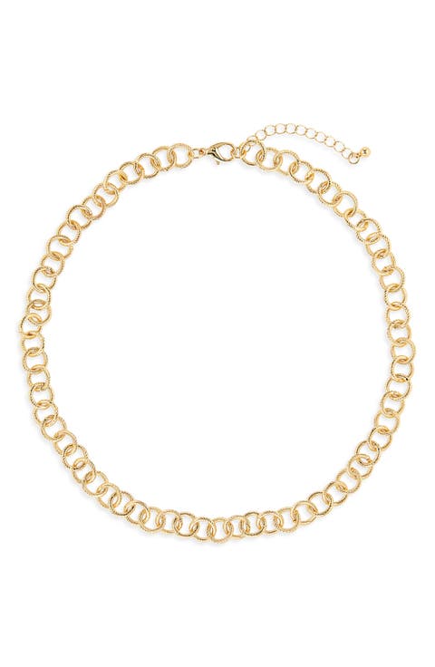 Slinky Rolo Collar Necklace