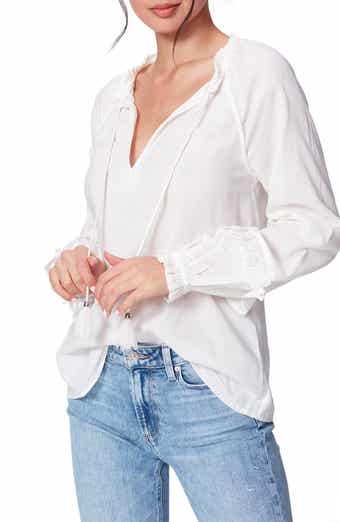 PAIGE Tailynn Ruffle Blouse