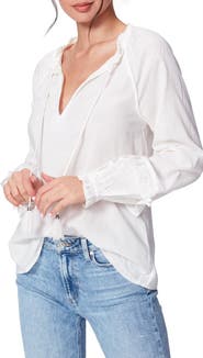 PAIGE Tailynn Ruffle Blouse