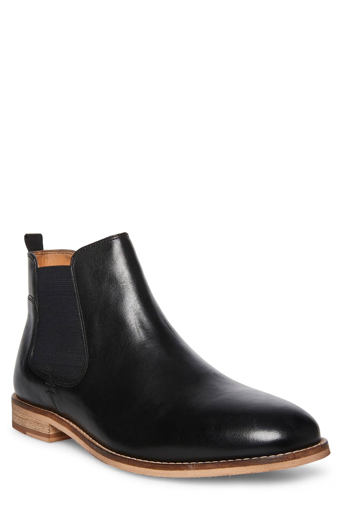 Steve Madden Tremp Leather Chelsea Boot, Main, color, 