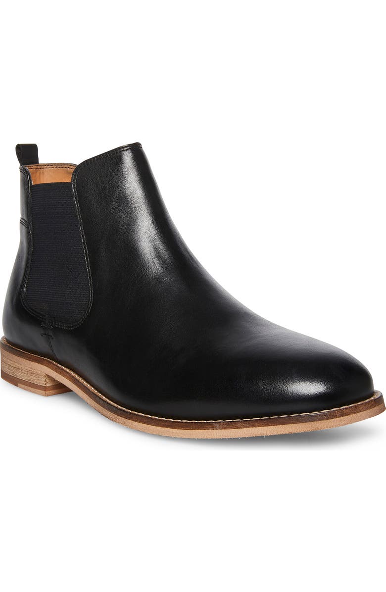 Steve Madden Tremp Leather Chelsea Boot, Main, color,