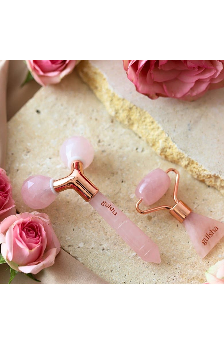 Gulsha Revitalizing Face Roller, Alternate, color, Pink