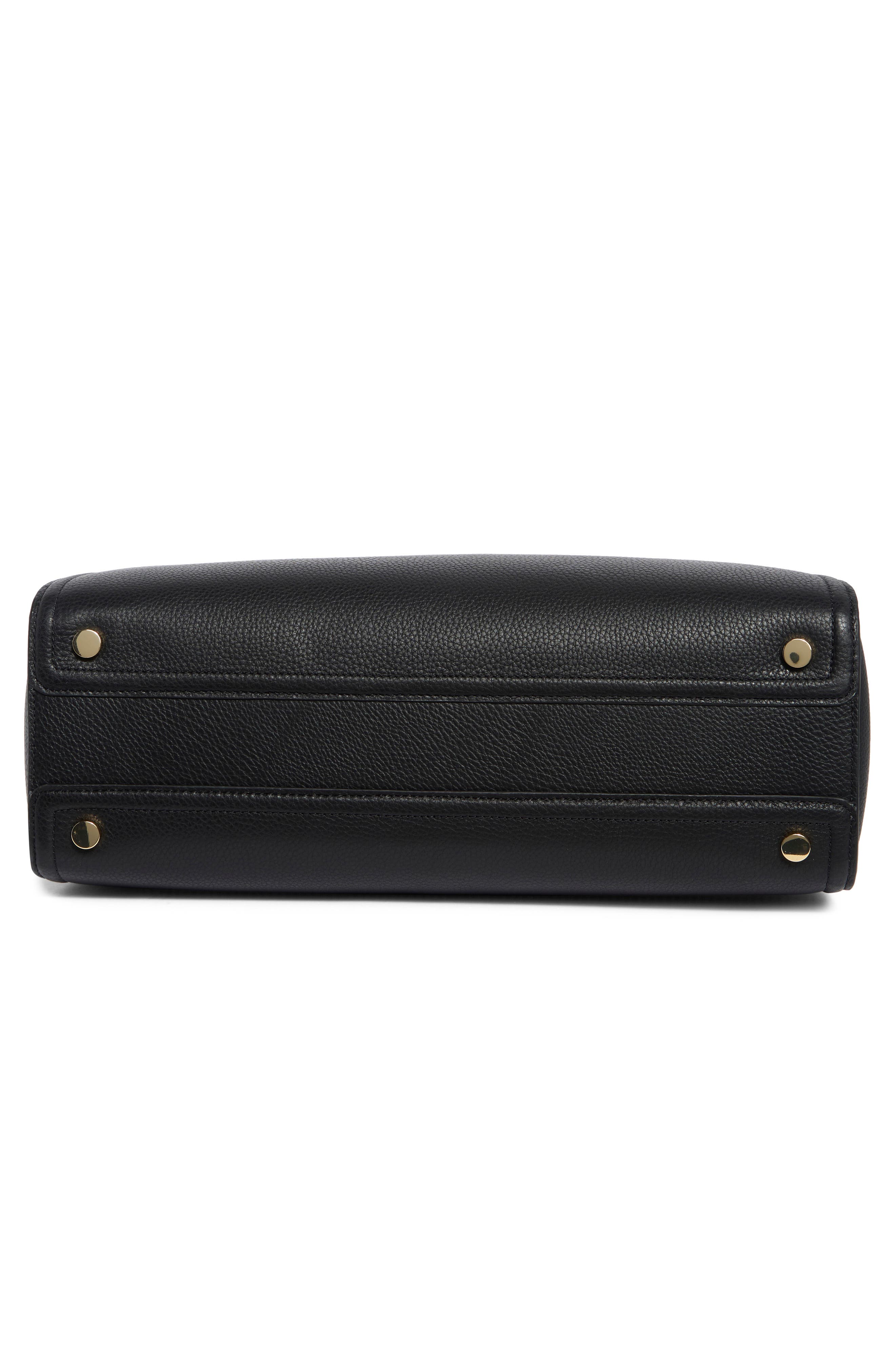 Kate Spade New York taylor pebbled leather tote, Alternate, color, Black