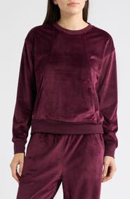CITY BLUES Seamed Crewneck Sweatshirt