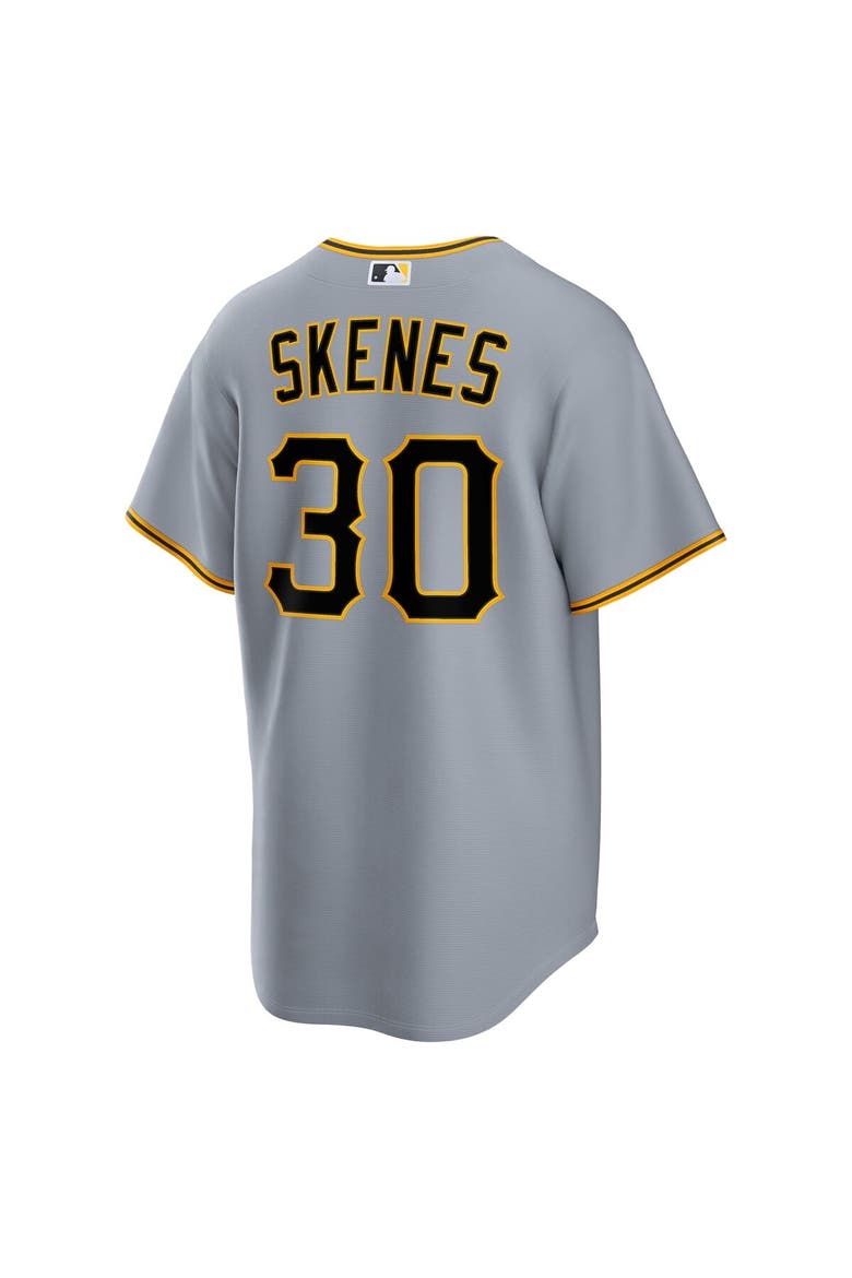 Men's Nike Paul Skenes Gray Pittsburgh Pirates Road Replica Jersey, Alternate, color, Gray