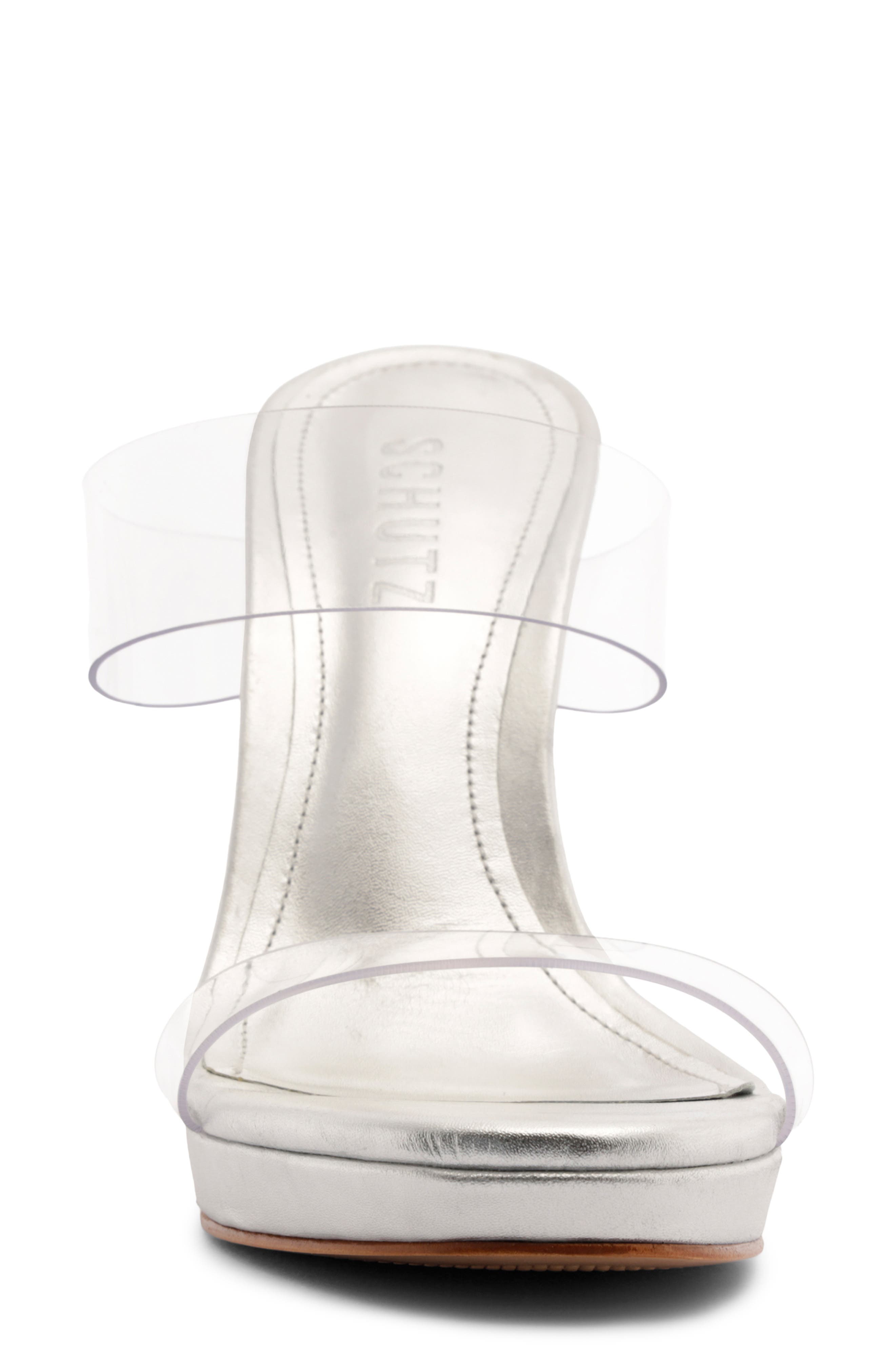 Ariella Platform Sandal, Alternate, color, SILVER
