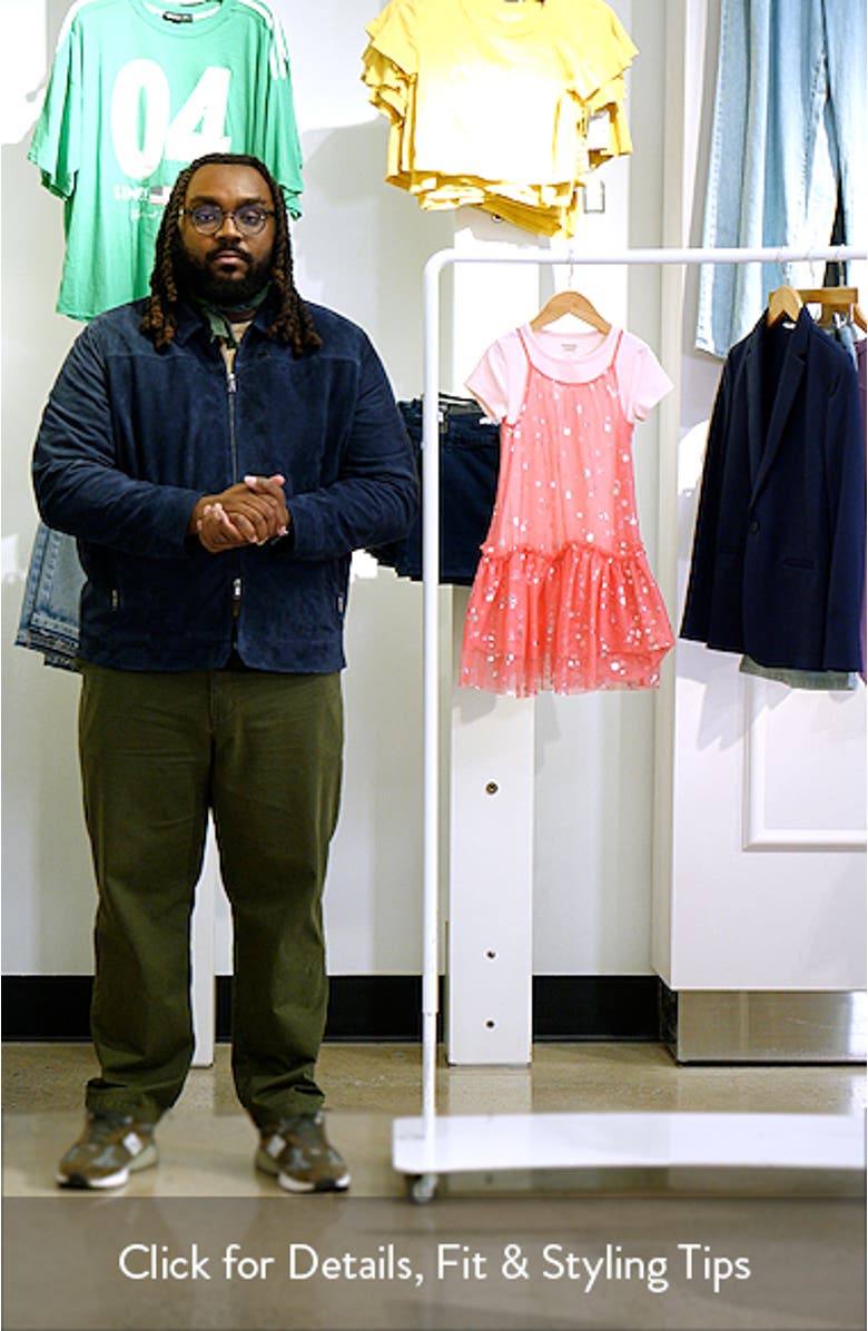 Kids' Metallic Tutu Slipdress & T-Shirt Set, sales video thumbnail