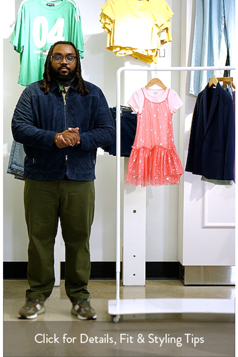 Kids' Metallic Tutu Slipdress & T-Shirt Set video