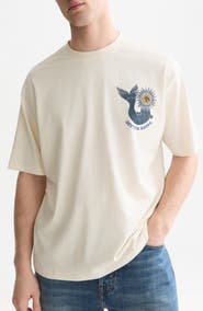 Scotch & Soda Loose Fit Graphic T-Shirt