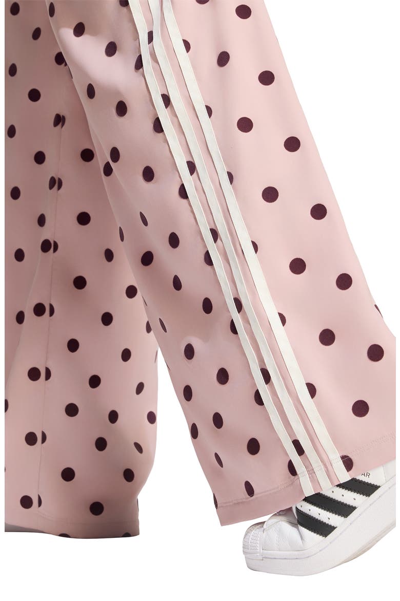 Firebird Polka Dot Wide Leg Track Pants, Alternate, color, DUAL LILAC