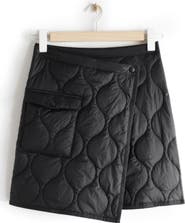 & Other Stories Quilted Skirt