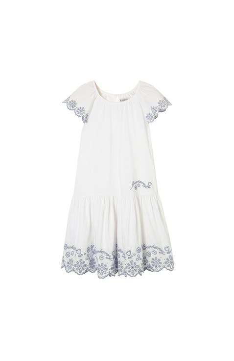 Broderie Anglaise Cotton Dress