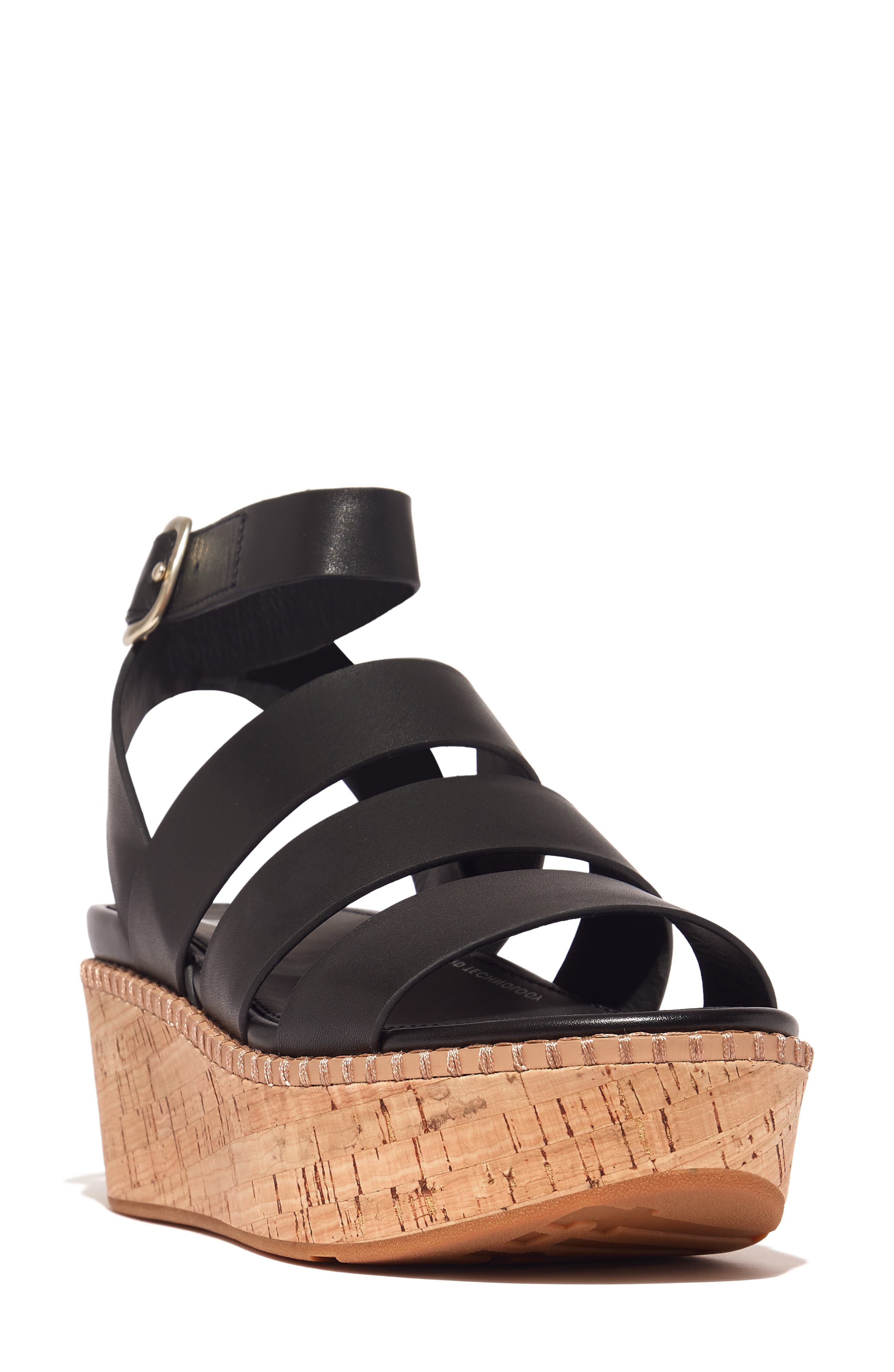 FitFlop Eloise Platform Wedge Cork Sandal