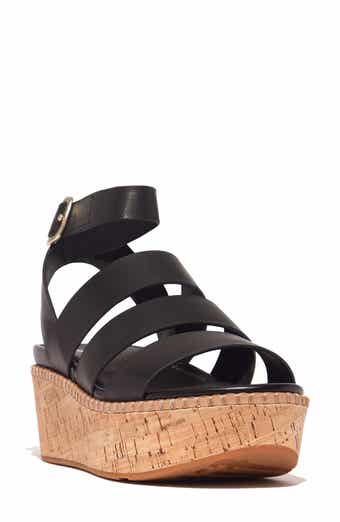 FitFlop Eloise Platform Wedge Cork Sandal