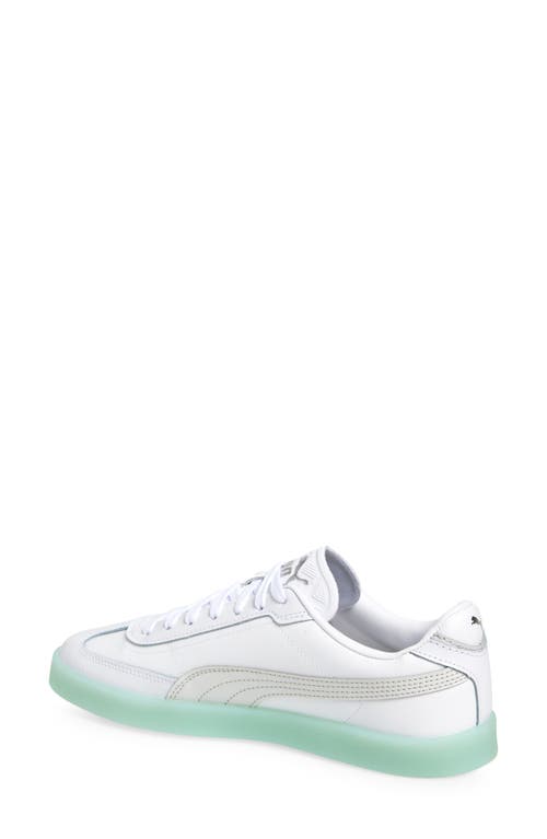 Shop Puma Club 5v5 Sneaker In  White-feather Gray