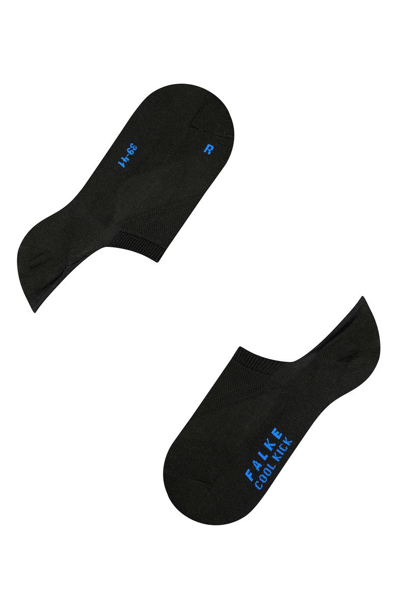 Falke Cool Kick No-Show Socks, Alternate, color, Black