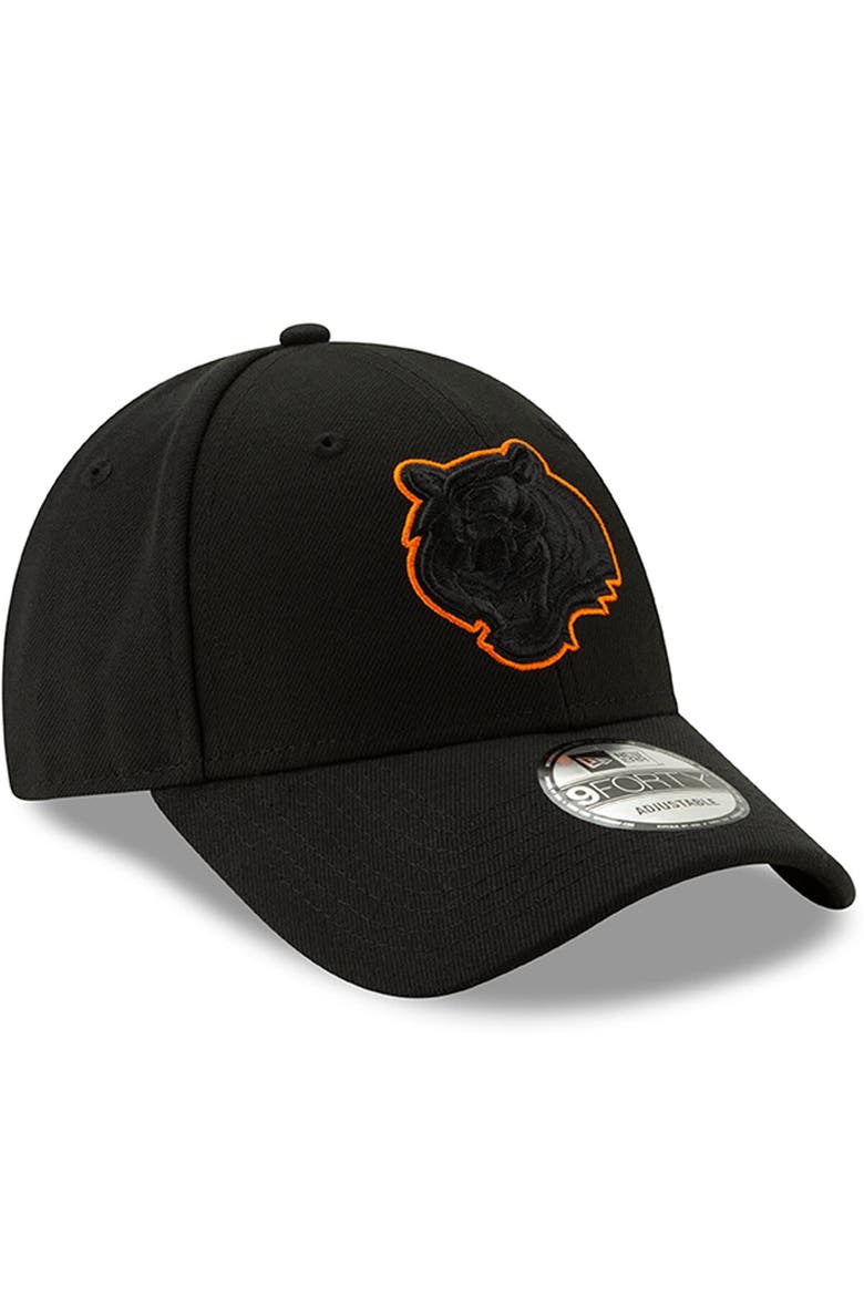 Men's New Era Black Cincinnati Bengals Momentum 9FORTY Adjustable Snapback Hat, Alternate, color, Black