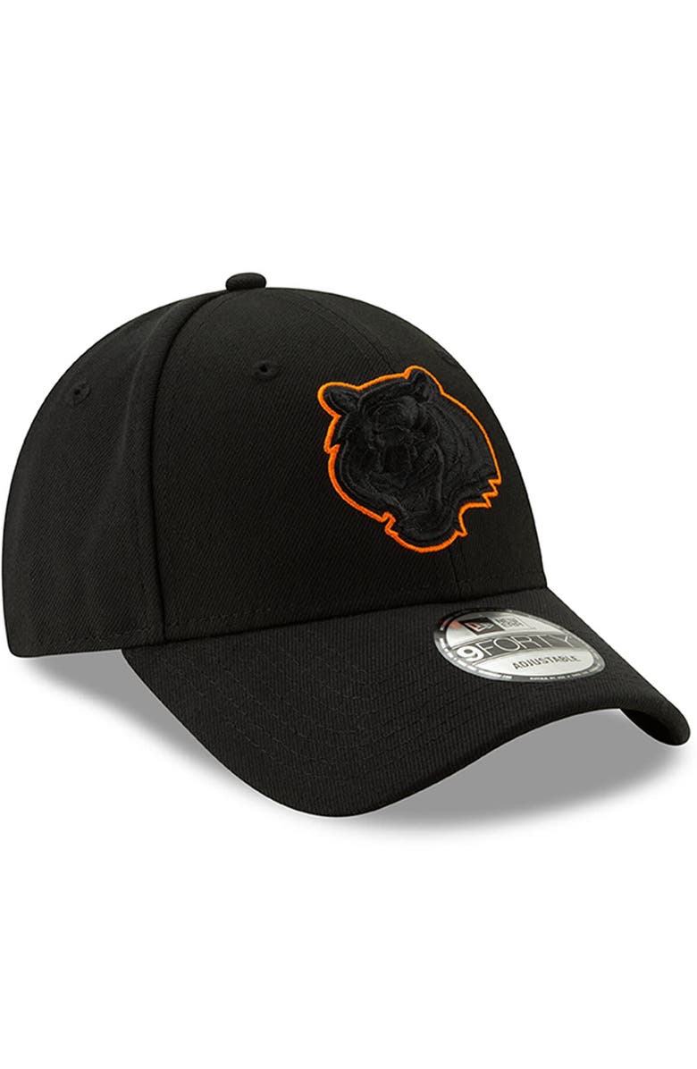 New Era Men's New Era Black Cincinnati Bengals Momentum 9FORTY Adjustable Snapback Hat, Alternate, color,