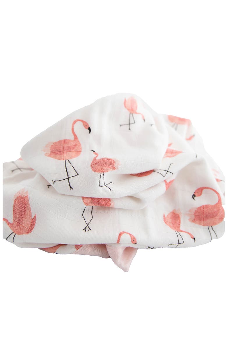 Deluxe Muslin Baby Receiving Quilt, Alternate, color, PINK LADIES