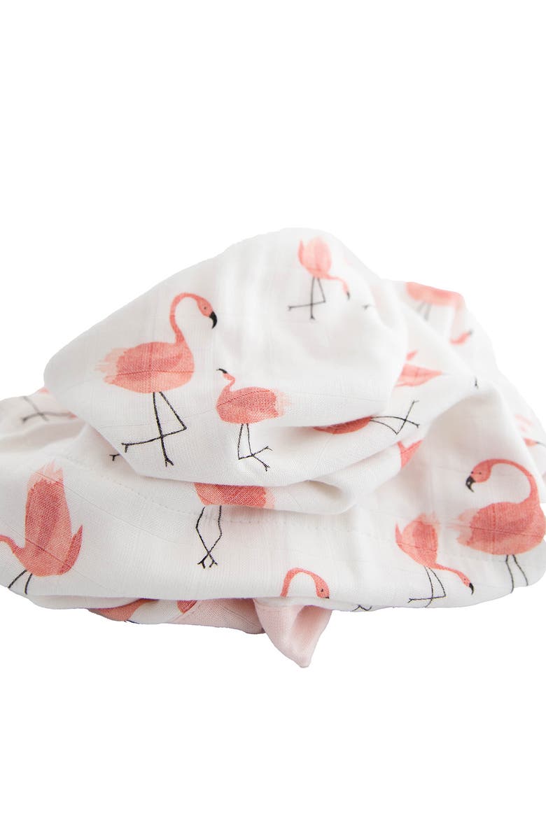little unicorn Deluxe Muslin Baby Receiving Quilt, Alternate, color, Pink Ladies