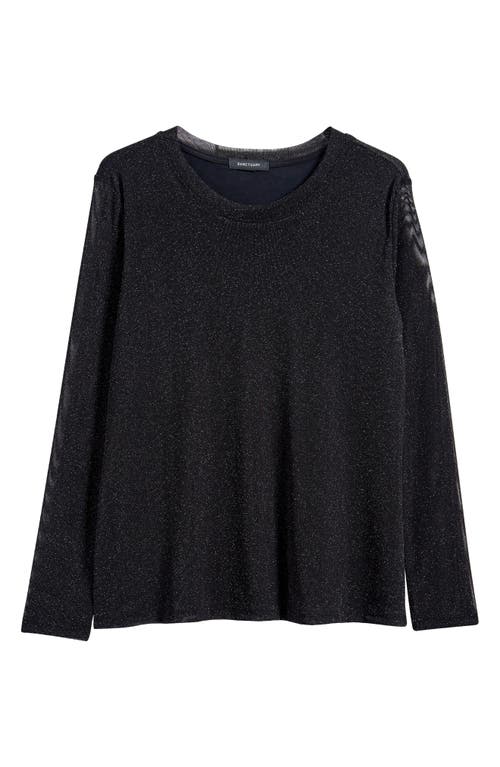 Sanctuary Sparkle Sweater in Black 