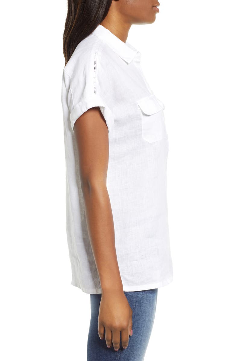 Tommy Bahama Sea Spray Linen Shirt, Alternate, color,