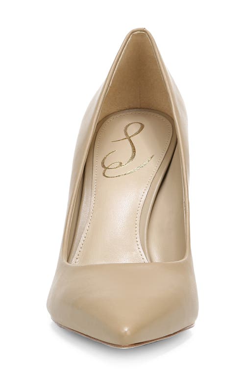 Sam Edelman Hazel Pointed Toe Pump In Neutral