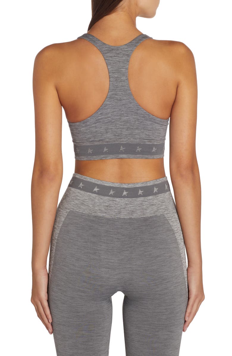 Golden Goose Knot Racerback Crop Top, Alternate, color, 