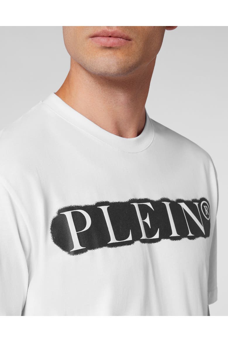 T-Shirt Round Neck Men, Alternate, color, white