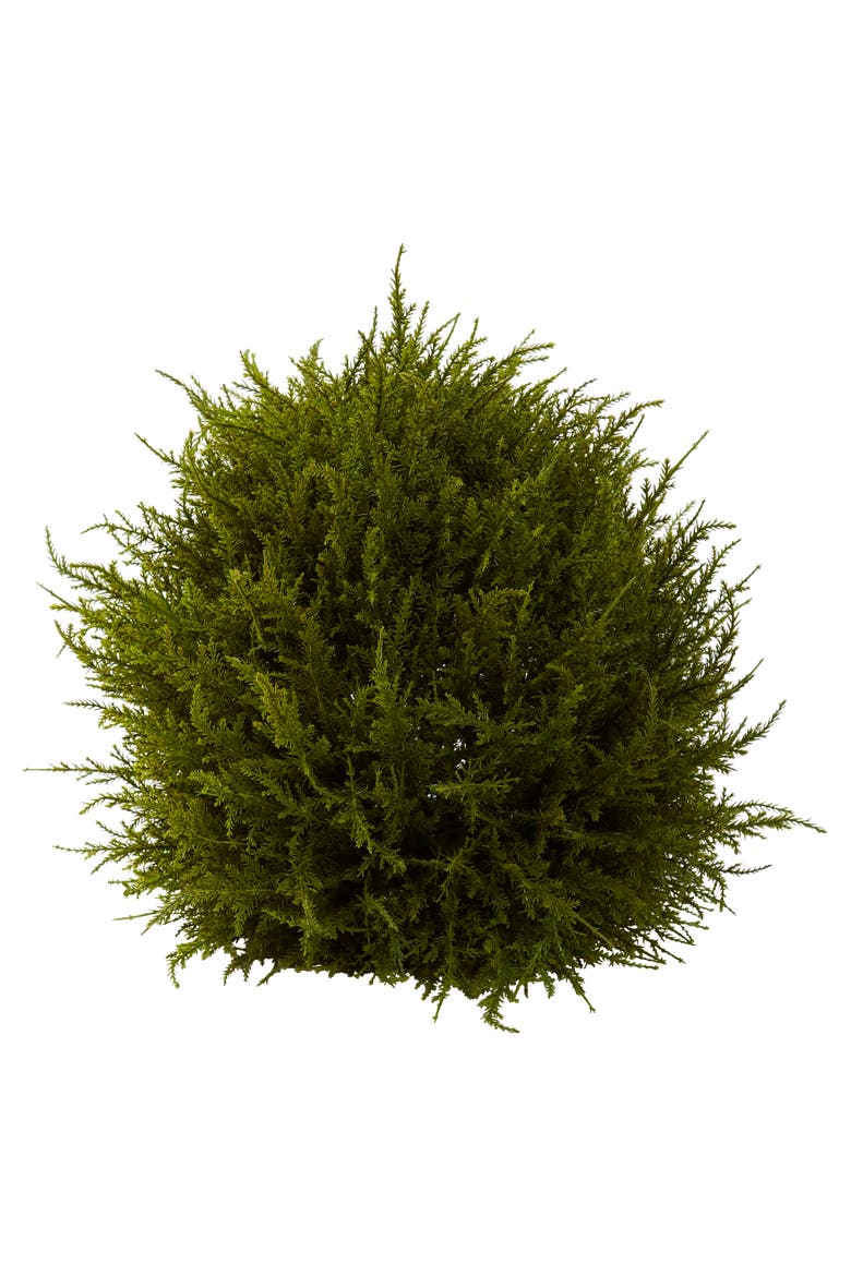 14-in Cedar Sphere, Main, color, Green