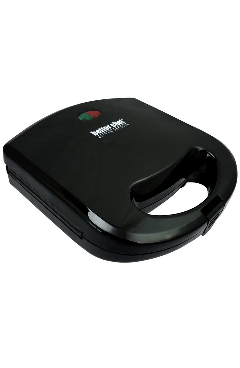 Better Chef Nonstick Portable Waffle Maker, Alternate, color, Black