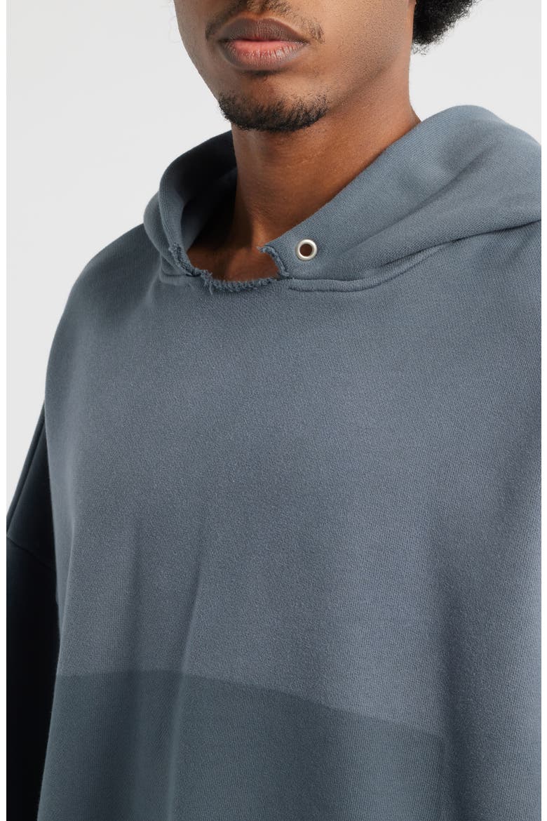 Oversize Cut Throat Hoodie, Alternate, color, SLATE