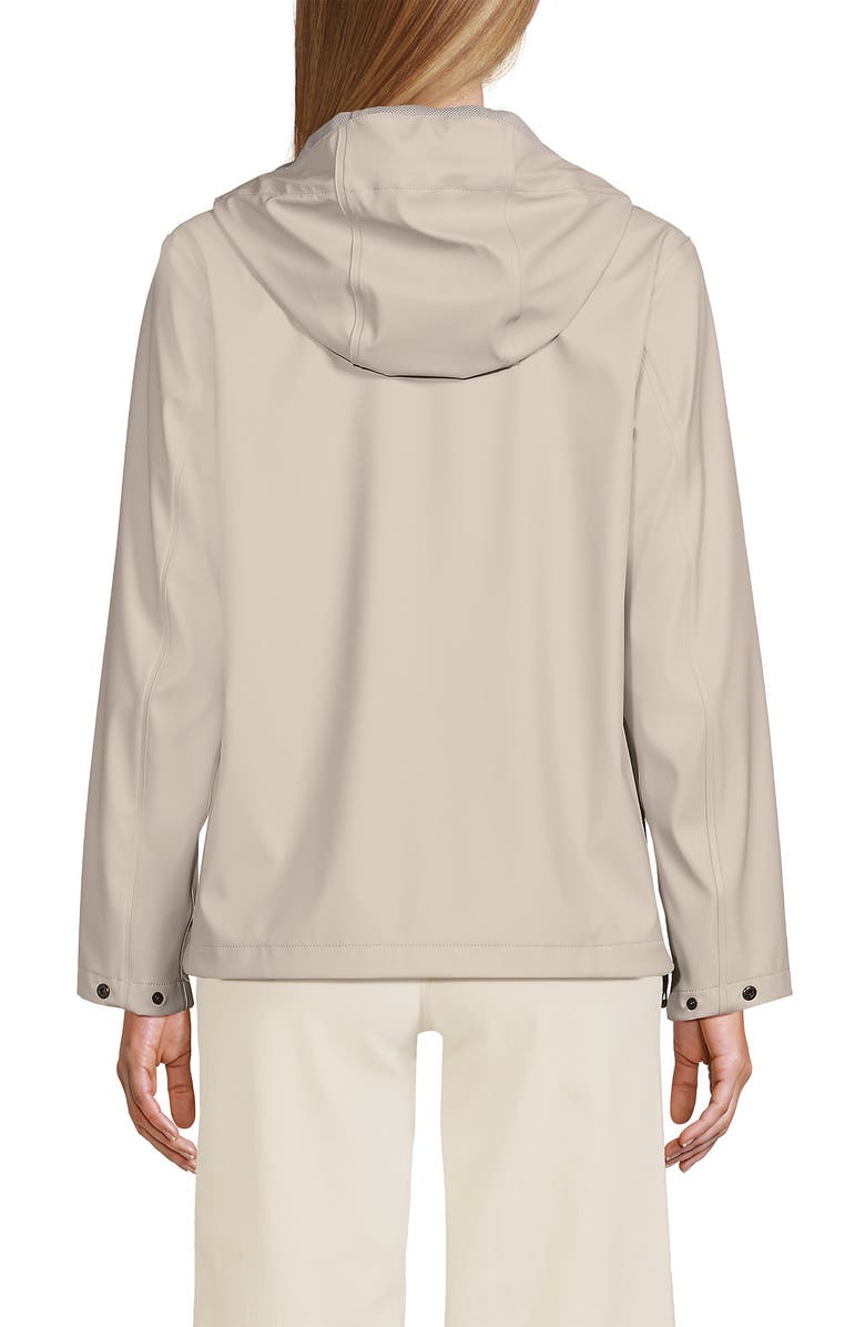 Lands' End Squall Waterproof Rain Slicker Jacket, Alternate, color, Dusk Gray