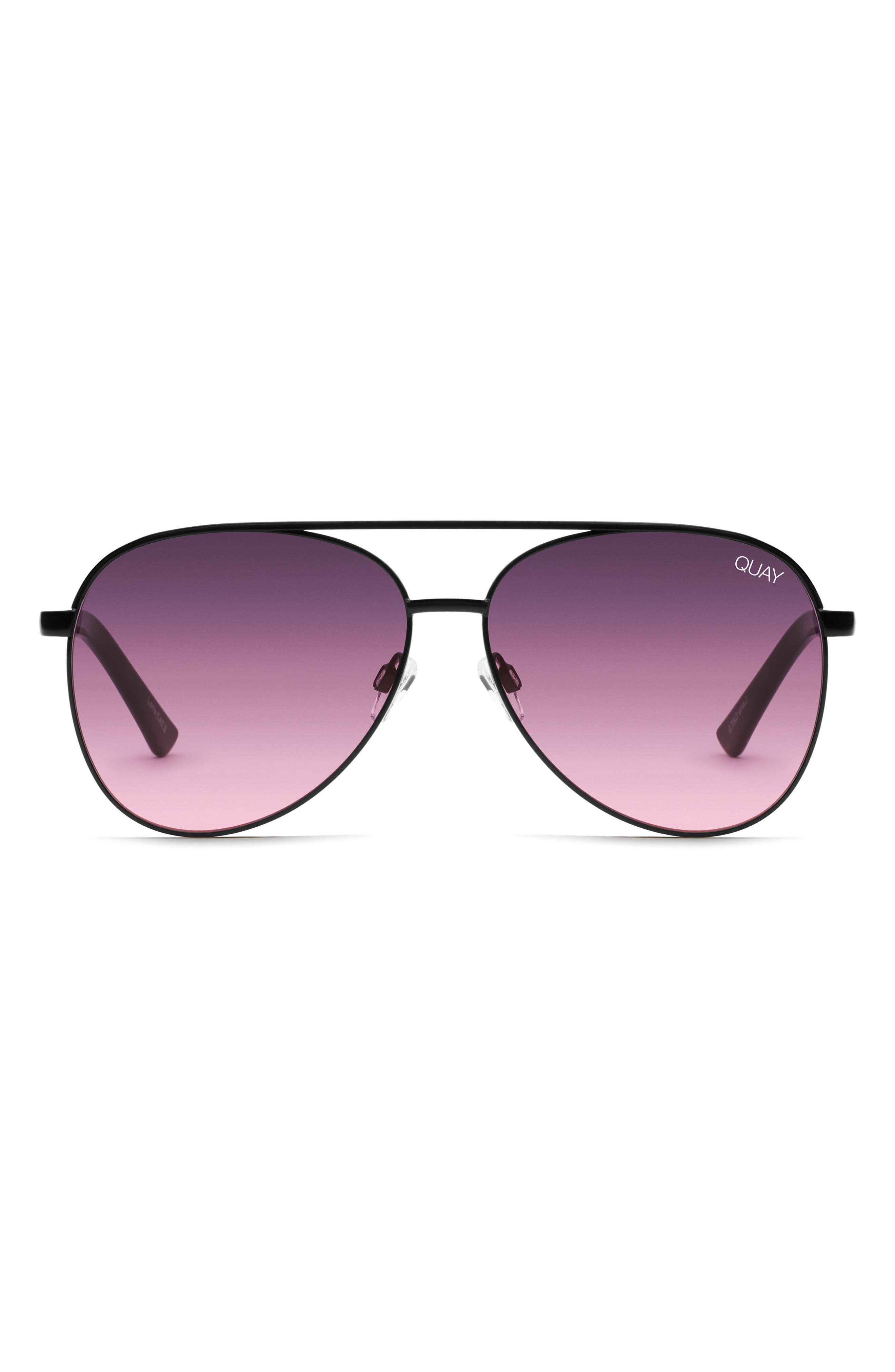 QUAY Australia Vivienne 64mm Aviator Sunglasses