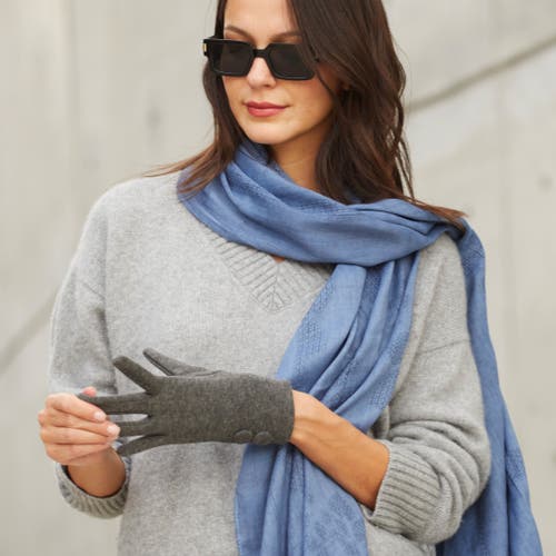Youzey The Essential Gloves In Gray