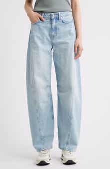 High Waist Balloon Leg Jeans