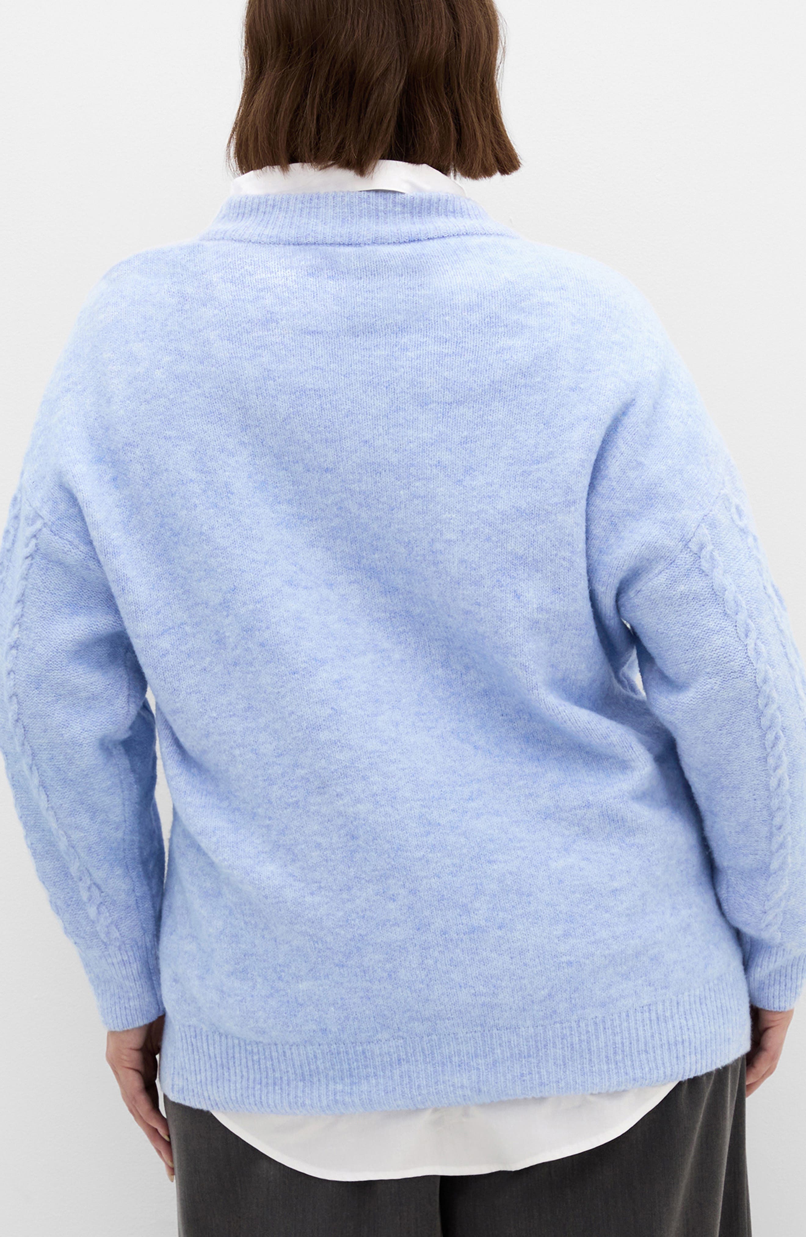 Claudia Cable Stitch Sweater - image 2